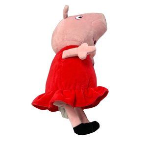 Peppa Pig Plush Stuffed Animal Doll Toy 13 in Tall Talking ABD Talks